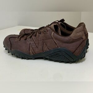 Men's 13 Merrell Sprint V Leather Knob Soled Outdoor Trail Running Hiking Shoes